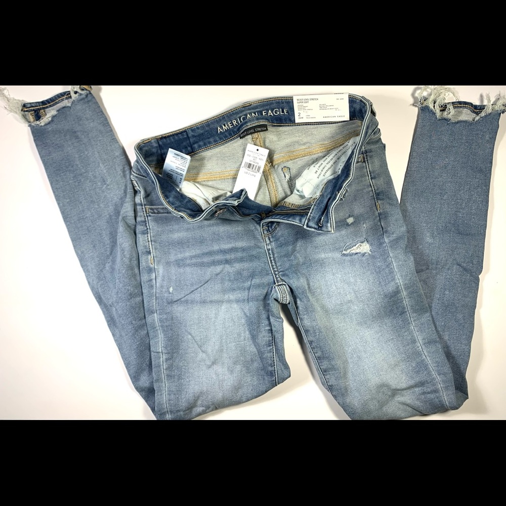 American eagle jeans size 2 jeggins
